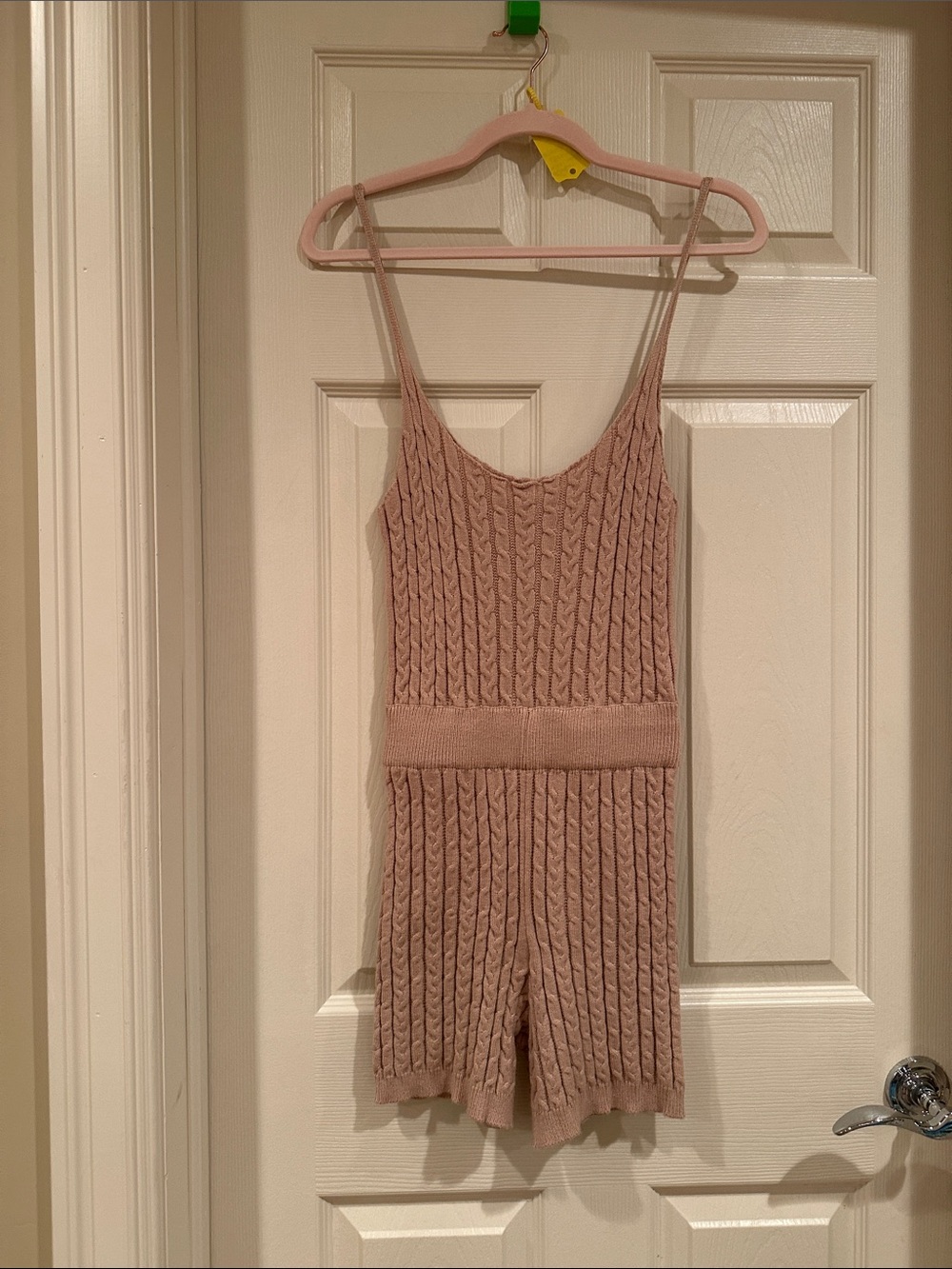 Fashion Nova Cable Knit Romper